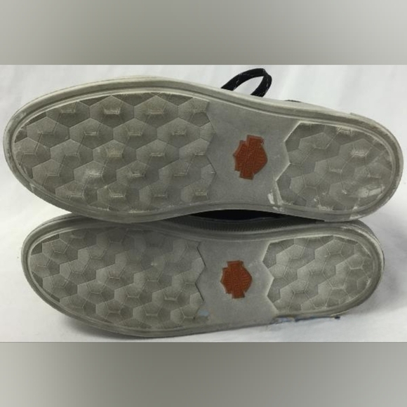 HARLEY DAVIDSON Men's Dixon Moto Black Sneaker Riding Motorcycle Boots - Picture 5 of 11